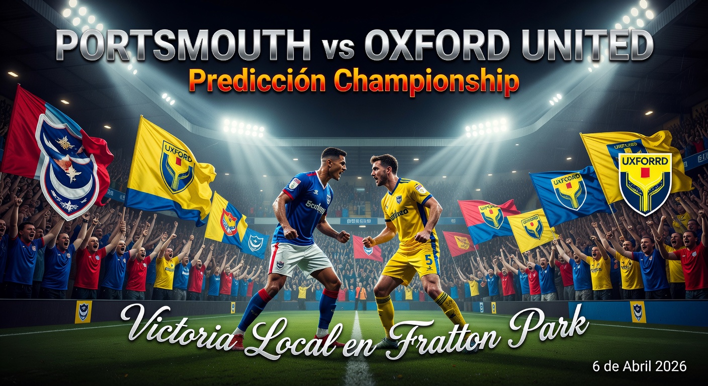 Portsmouth vs Oxford United Pronóstico / Prediction