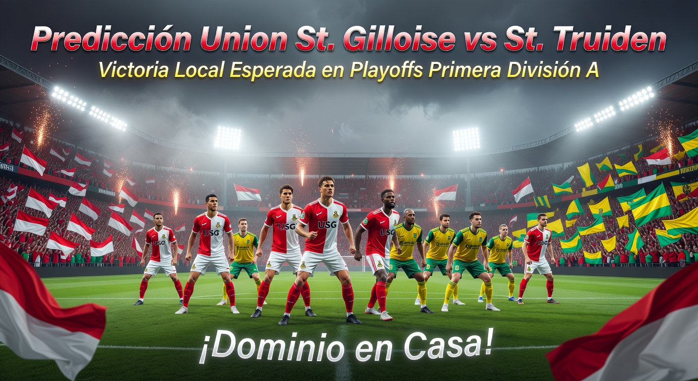 Union St. Gilloise vs St. Truiden Pronóstico / Prediction