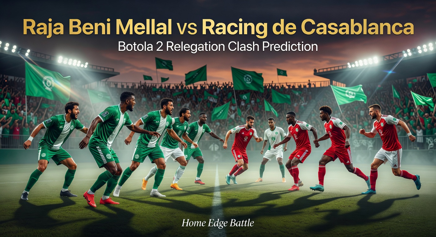 Raja Beni Mellal vs Racing de Casablanca Pronóstico / Prediction
