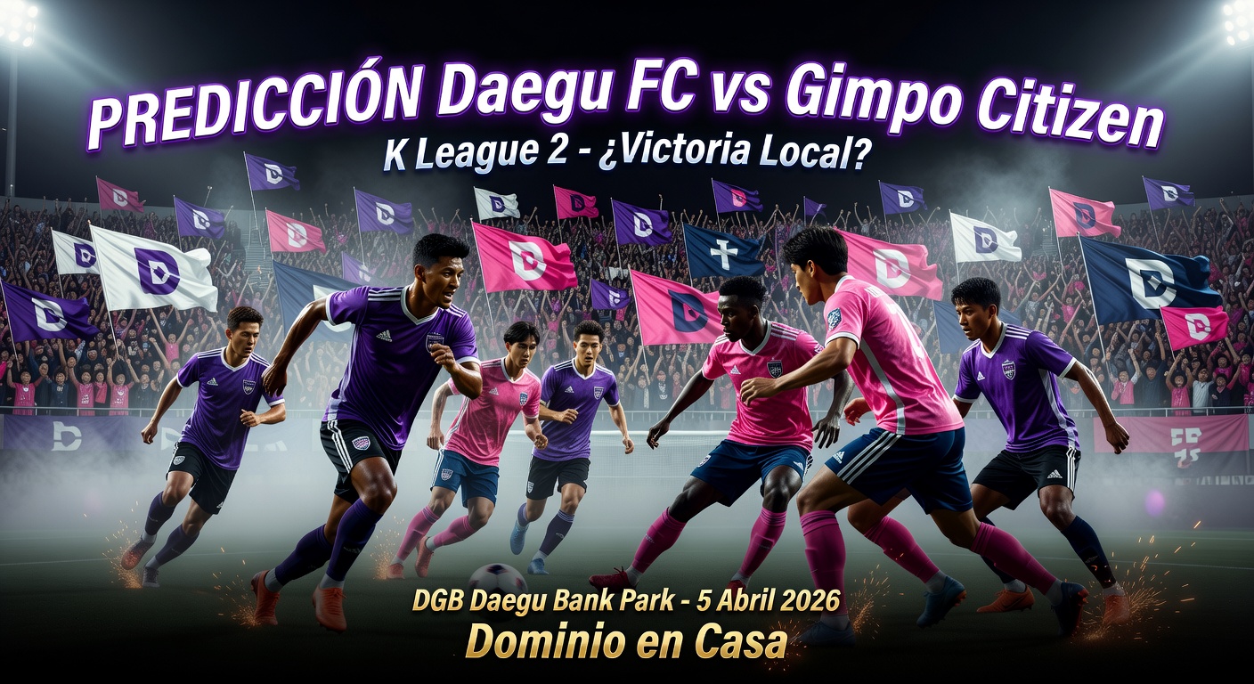 Daegu FC vs Gimpo Citizen Pronóstico / Prediction