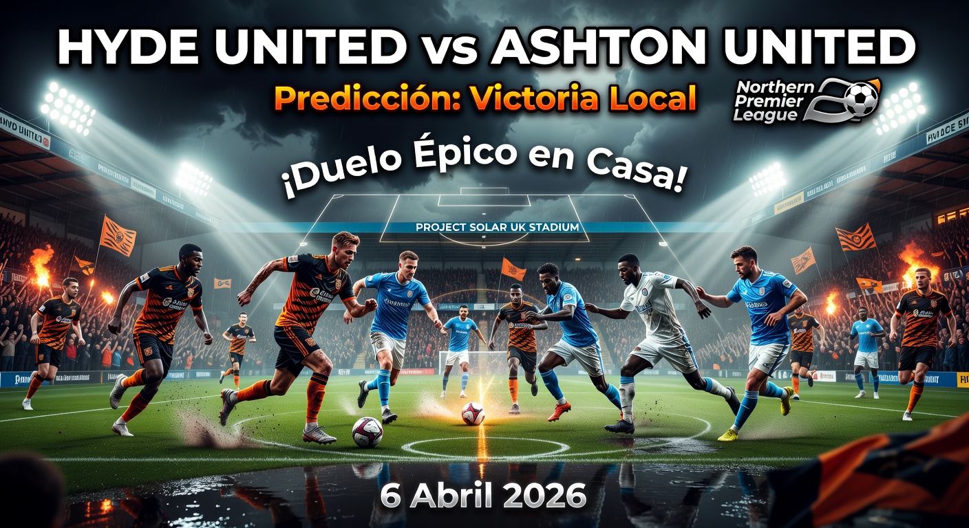 Hyde United vs Ashton United Pronóstico / Prediction