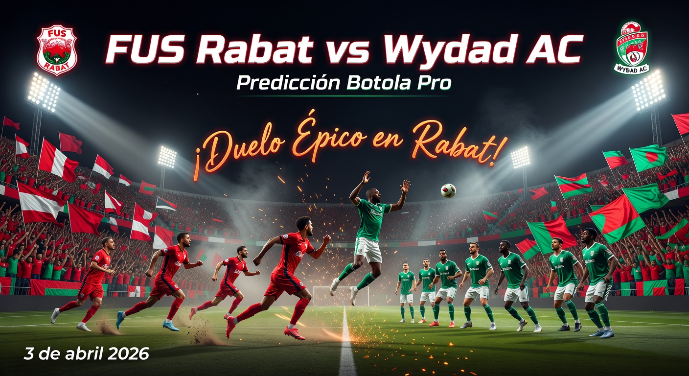 FUS Rabat vs Wydad AC Pronóstico / Prediction