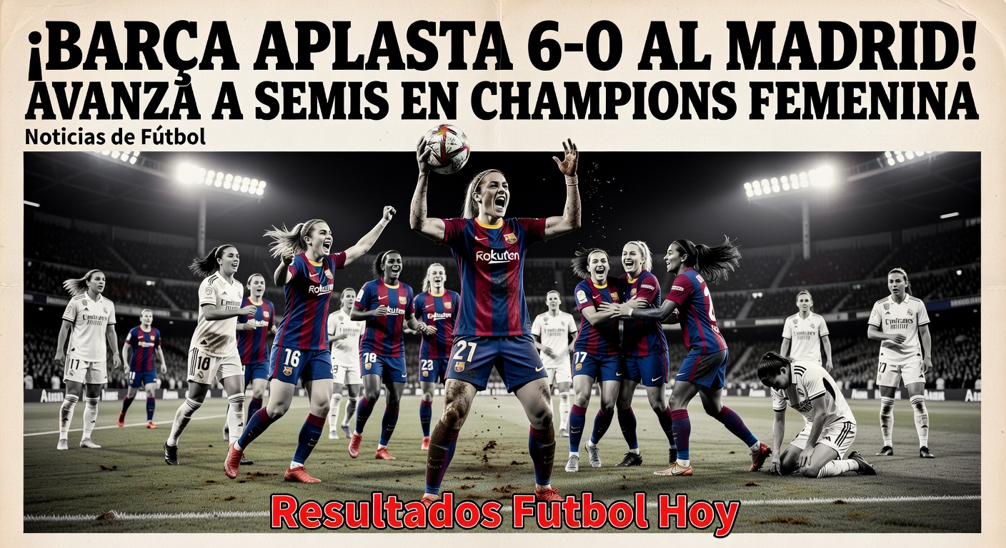 Barcelona thrash Real Madrid 6-0 in Women's Champions League