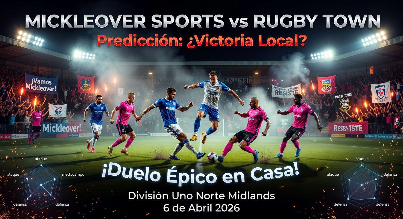 Mickleover Sports vs Rugby Town Pronóstico / Prediction