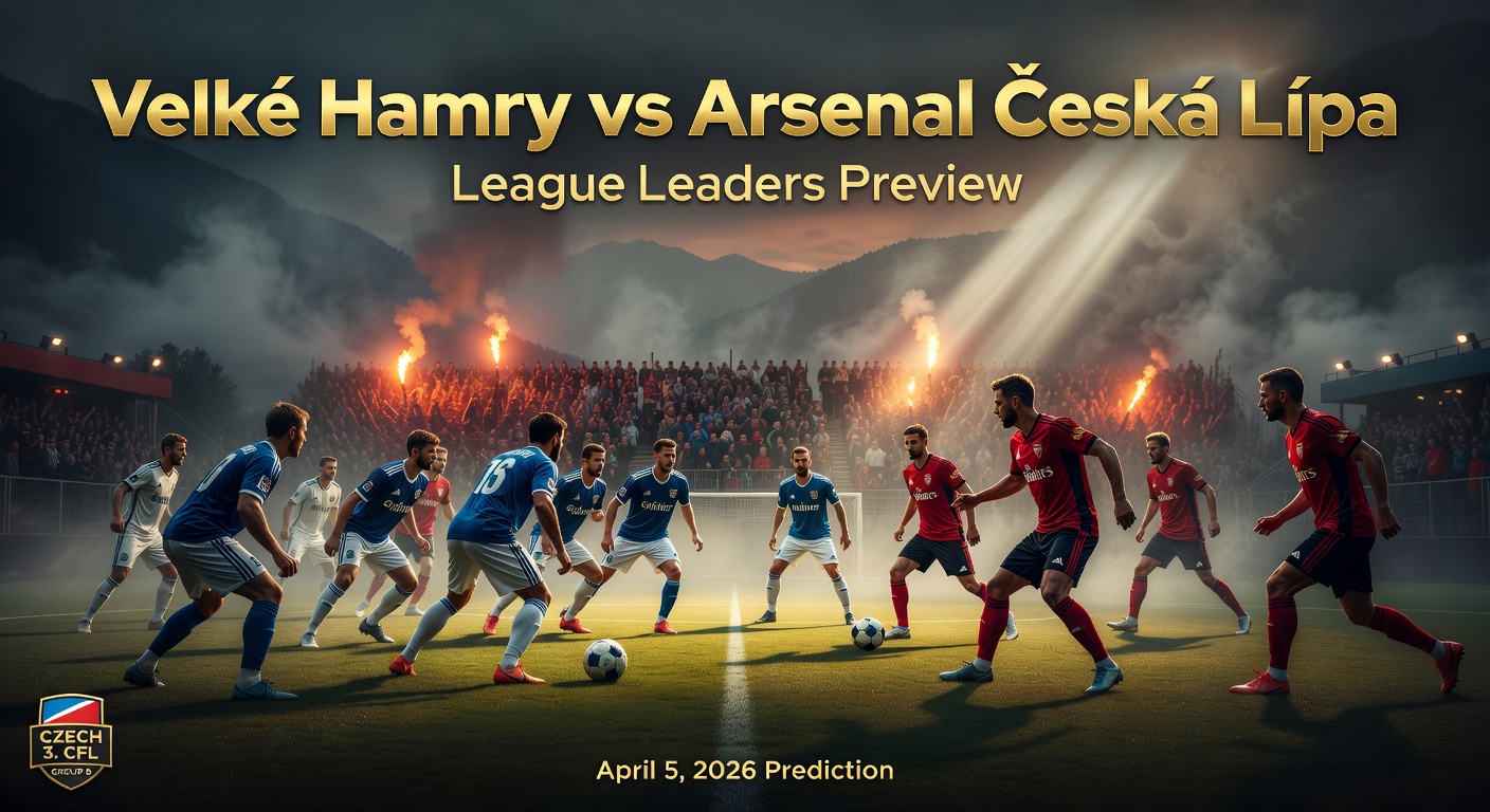 Velké Hamry vs Arsenal Česká Lípa Pronóstico / Prediction