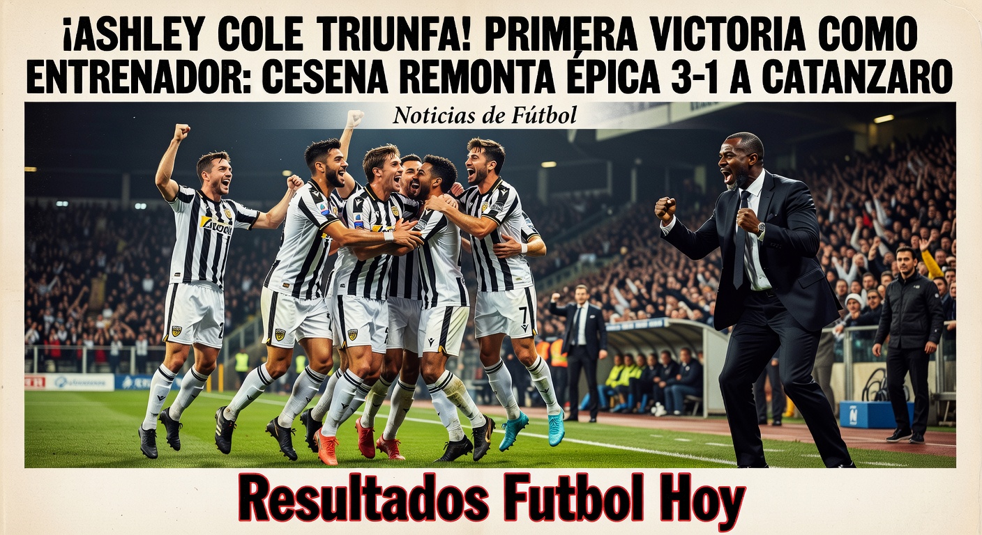 Ashley Cole wins first match as Cesena manager: 3-1 vs Catanzaro (ESPN)