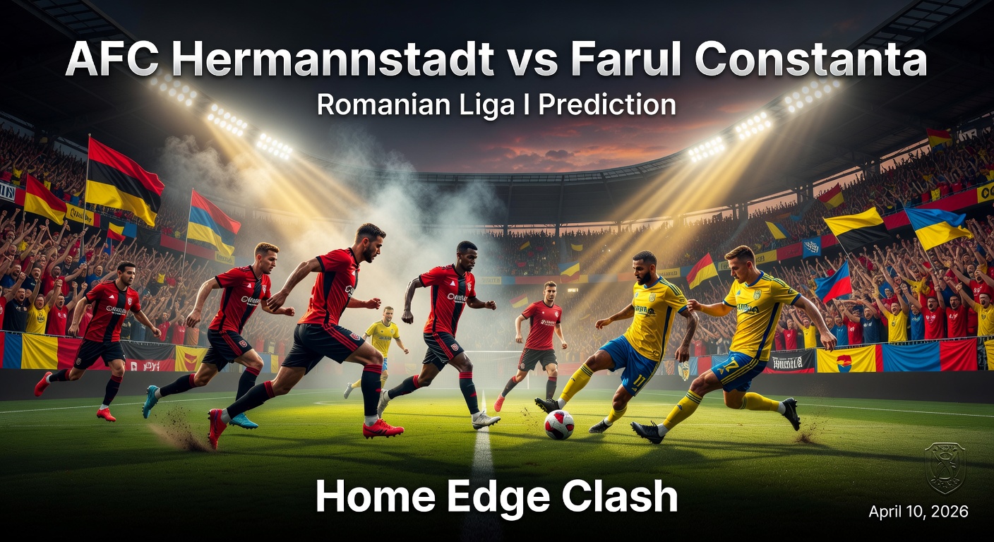 AFC Hermannstadt vs Farul Constanta Pronóstico / Prediction