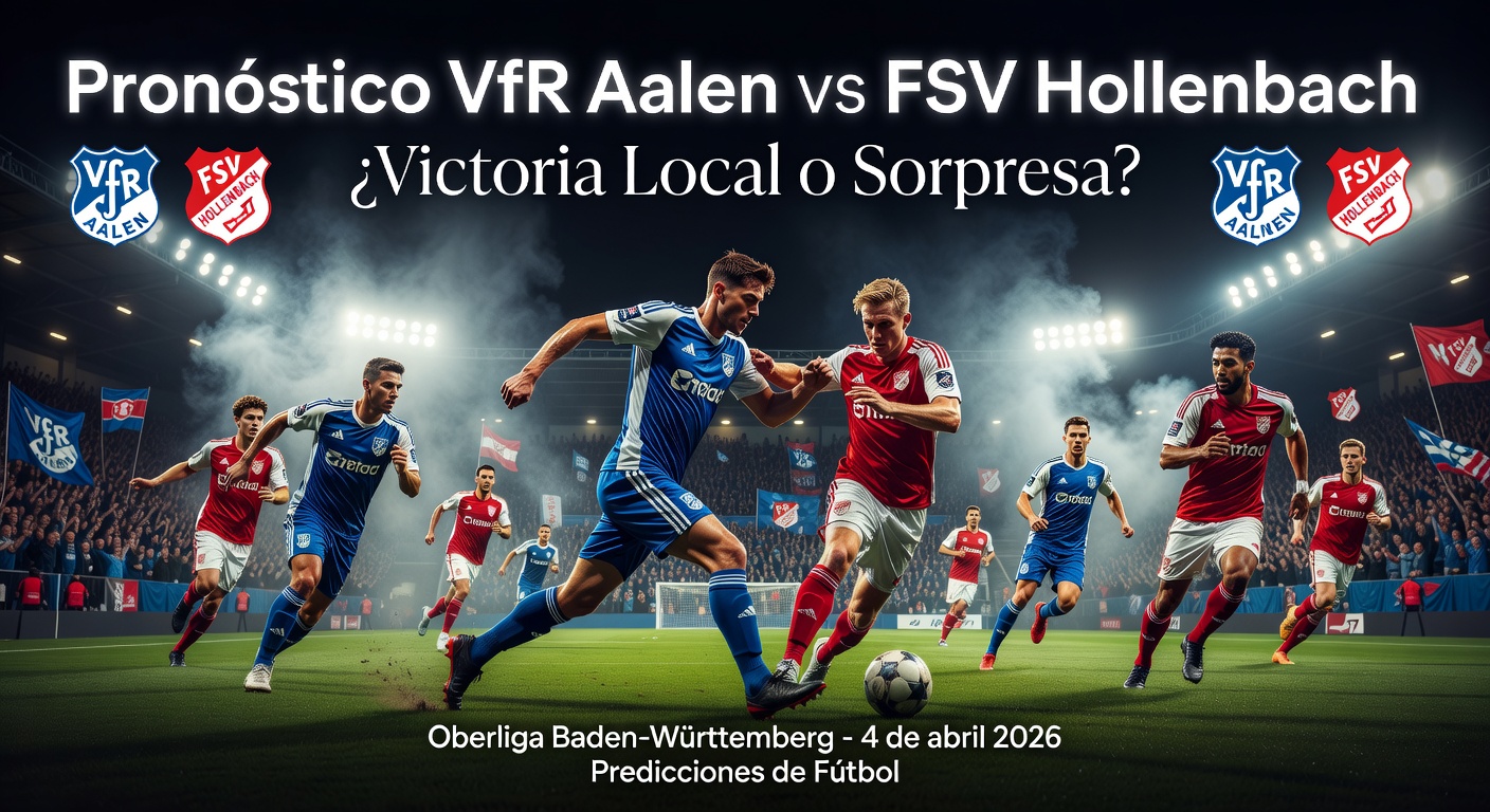 VfR Aalen vs Hollenbach Pronóstico / Prediction