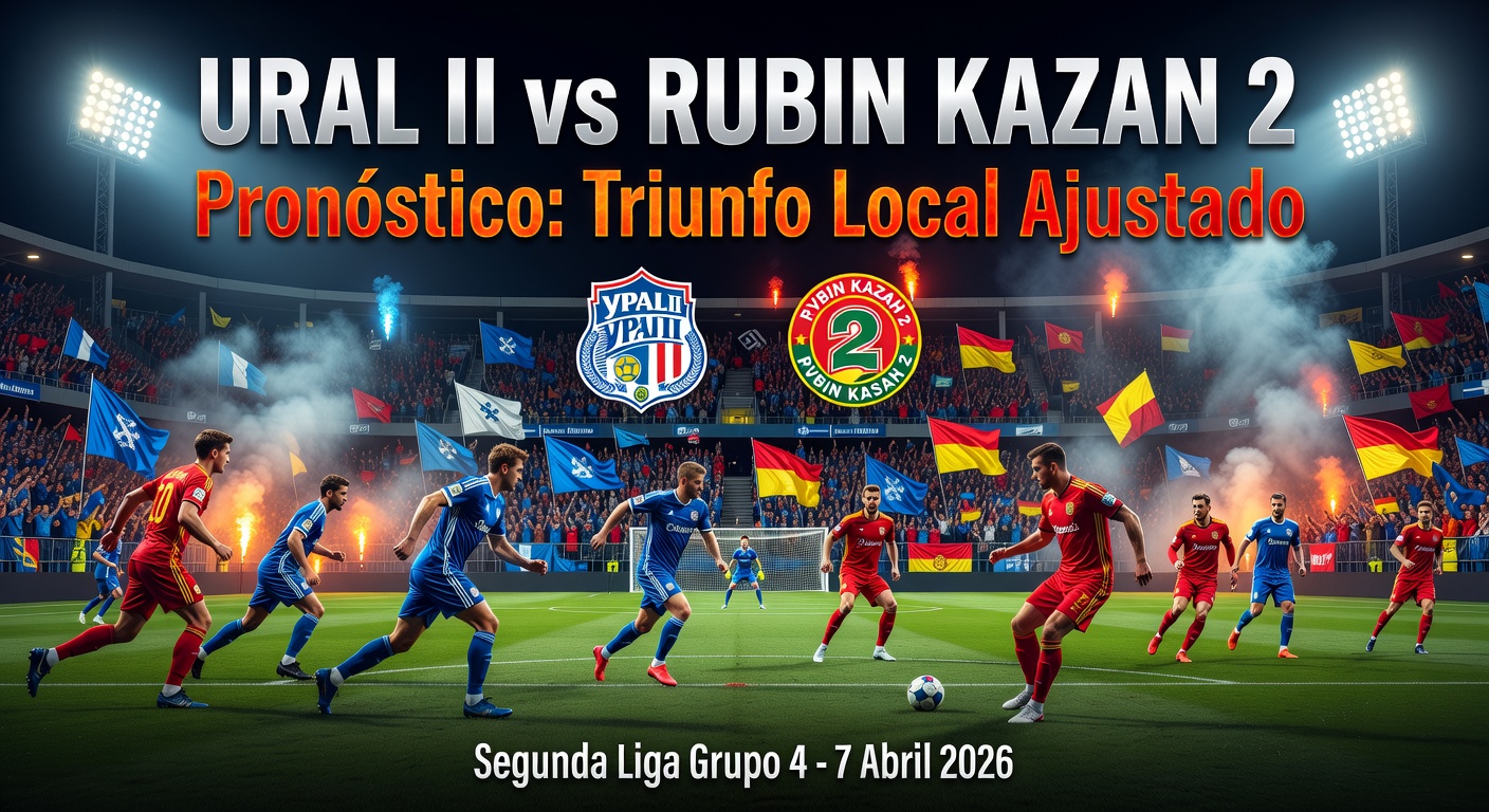 Ural II vs Rubin Kazan 2 Pronóstico / Prediction