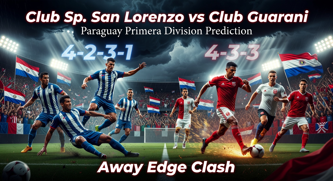 Club Sp. San Lorenzo vs Club Guarani Pronóstico / Prediction