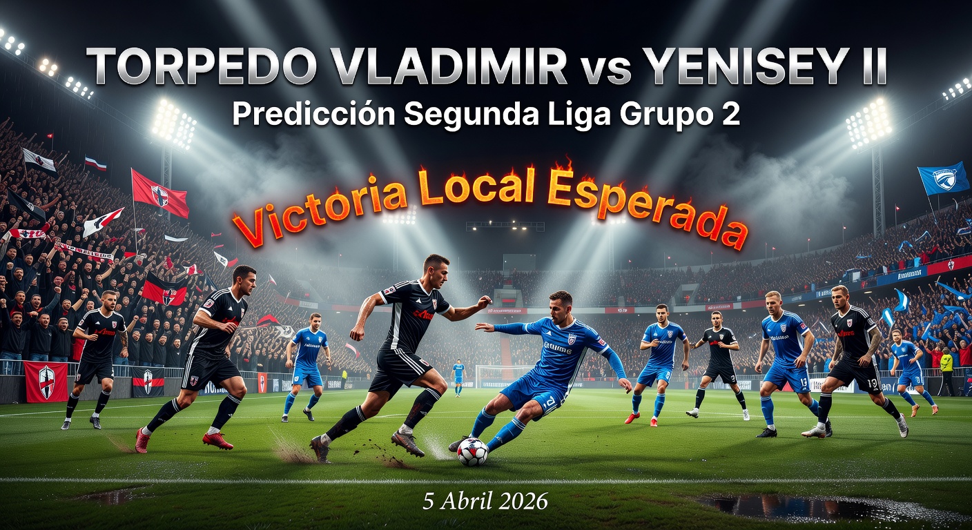 Torpedo Vladimir vs Yenisey II Pronóstico / Prediction