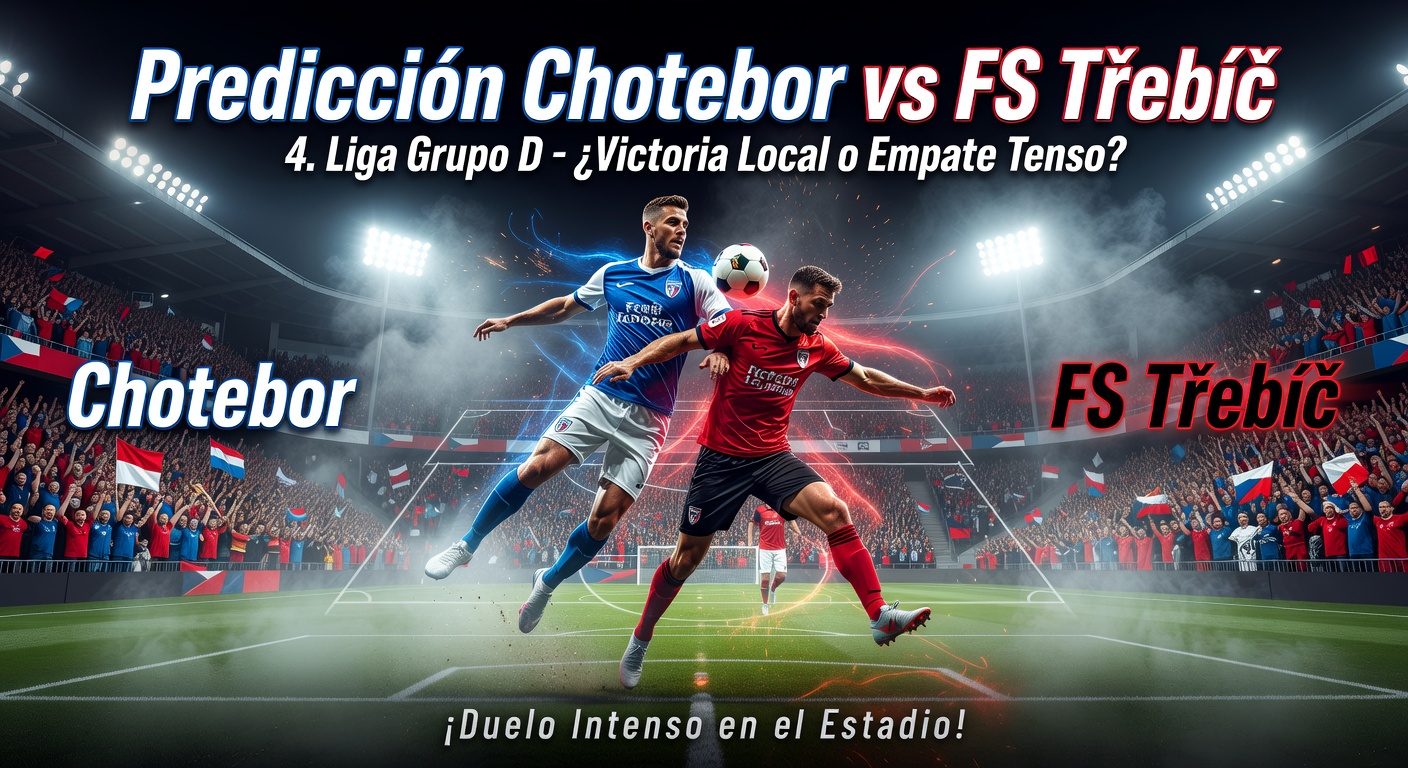 Chotebor vs FS Třebíč Pronóstico / Prediction