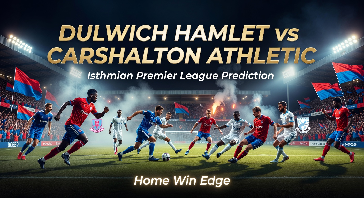 Dulwich Hamlet vs Carshalton Athletic Pronóstico / Prediction