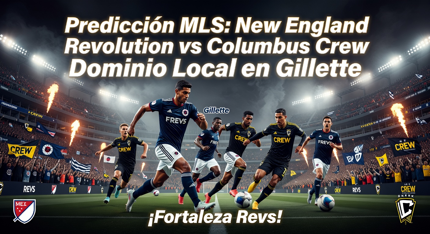 New England Revolution vs Columbus Crew Pronóstico / Prediction