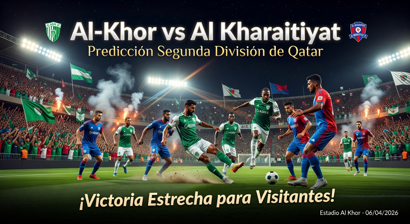 Al Kharaitiyat vs Al-Khor Pronóstico / Prediction