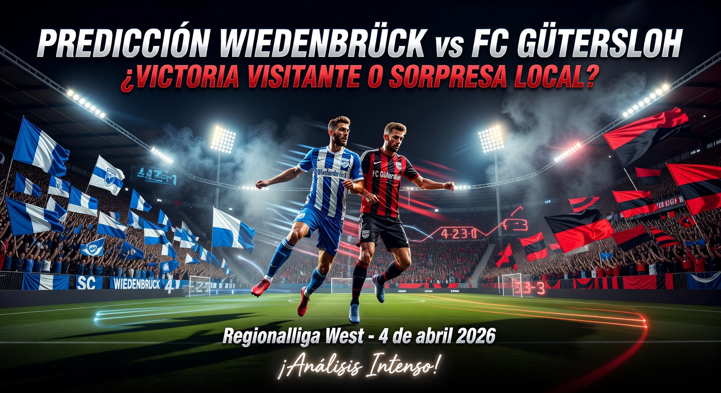 Wiedenbrück vs FC Gutersloh Pronóstico / Prediction