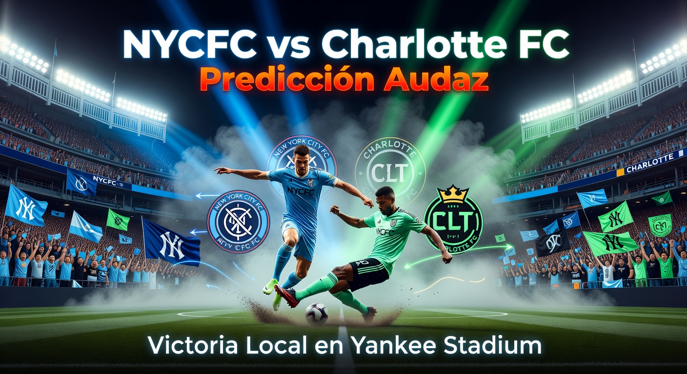 New York City FC vs Charlotte Pronóstico / Prediction