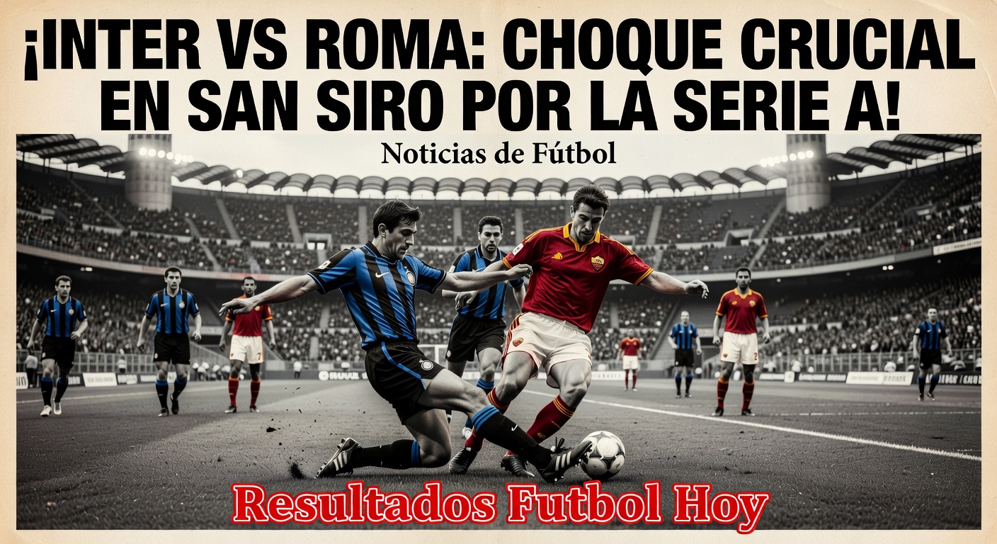 Inter Milan vs AS Roma: Serie A showdown at San Siro (ESPN, today)