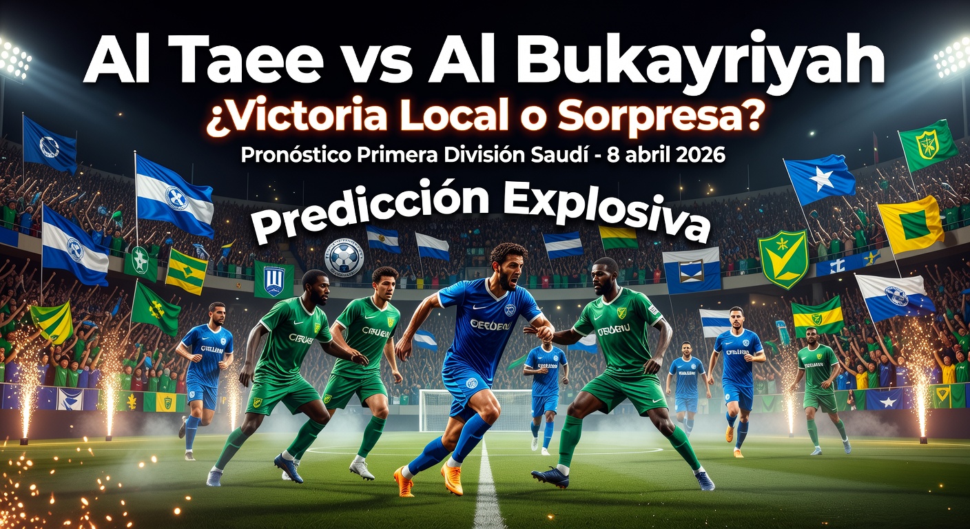 Al Taee vs Al Bukayriyah Pronóstico / Prediction