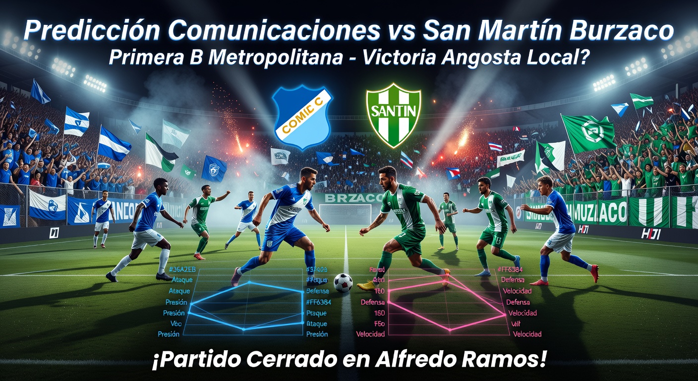 Comunicaciones vs San Martín Burzaco Pronóstico / Prediction