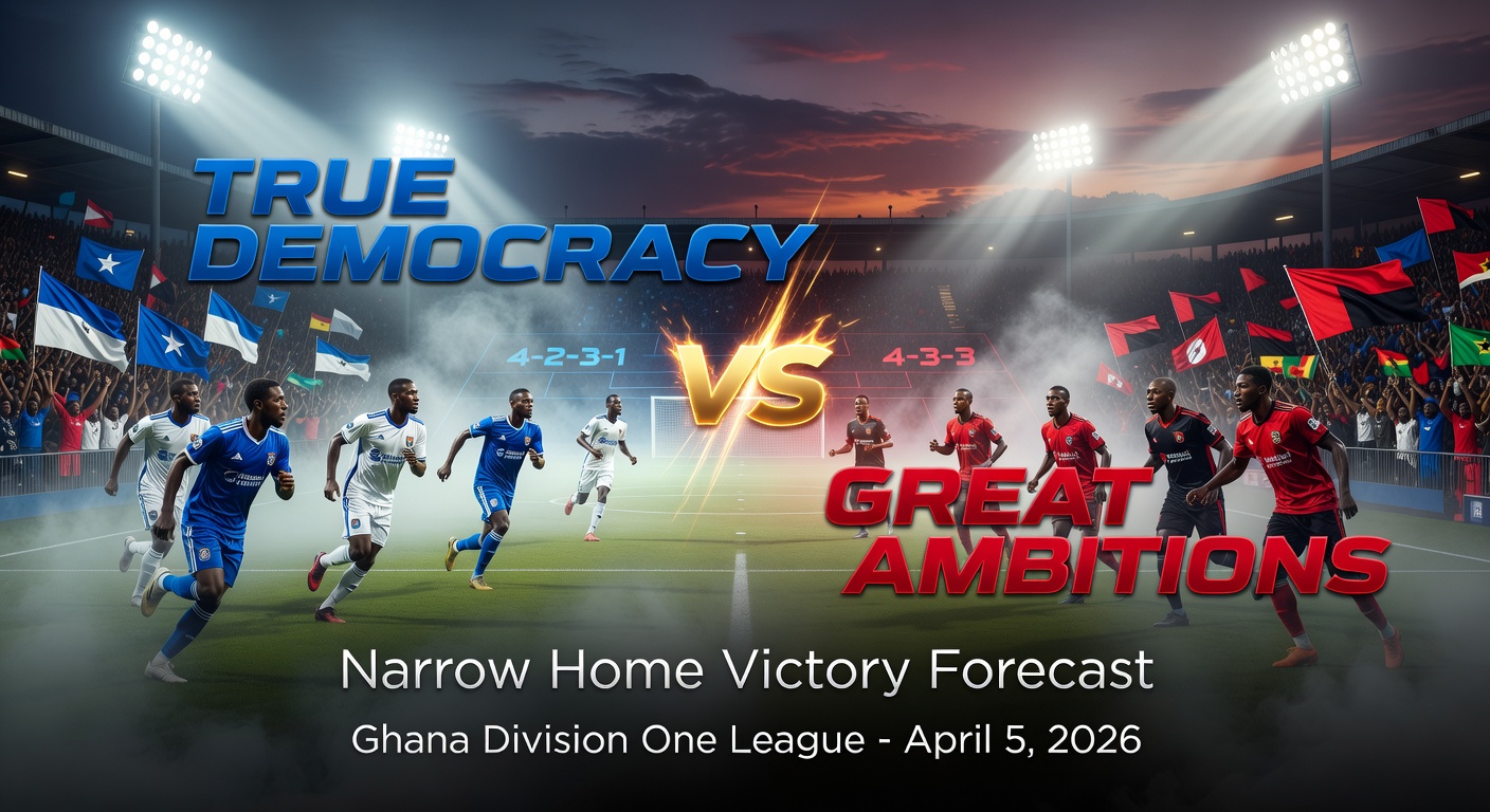 True Democracy vs Great Ambitions Pronóstico / Prediction