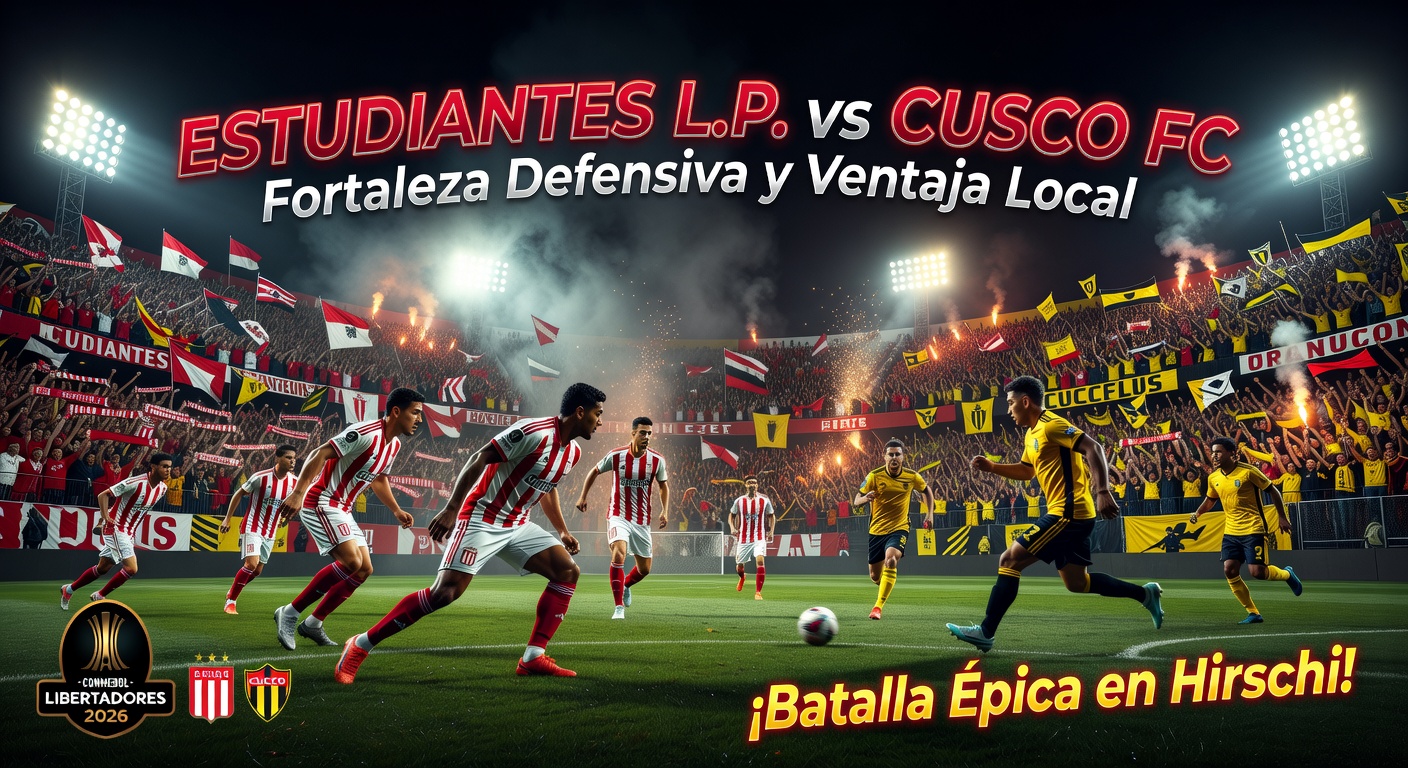 Estudiantes L.P. vs Cusco Pronóstico / Prediction