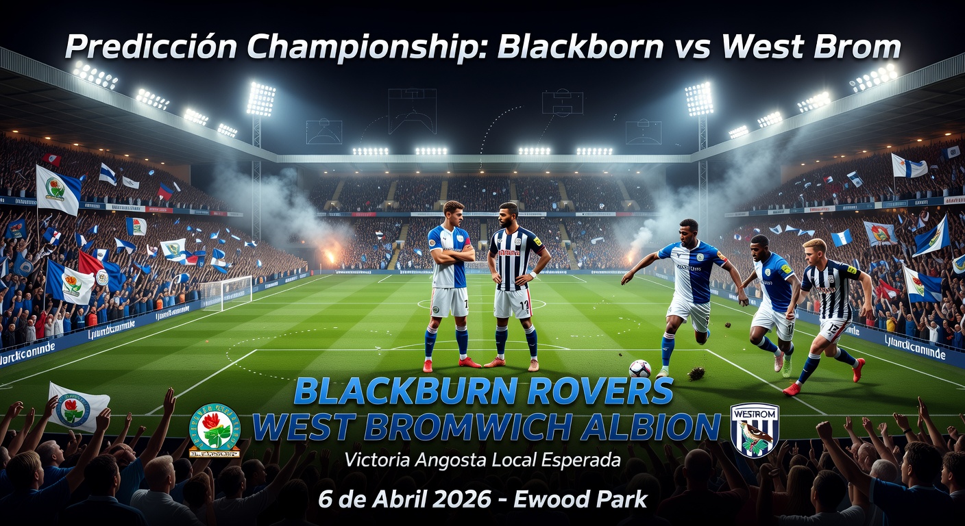 Blackburn vs West Brom Pronóstico / Prediction