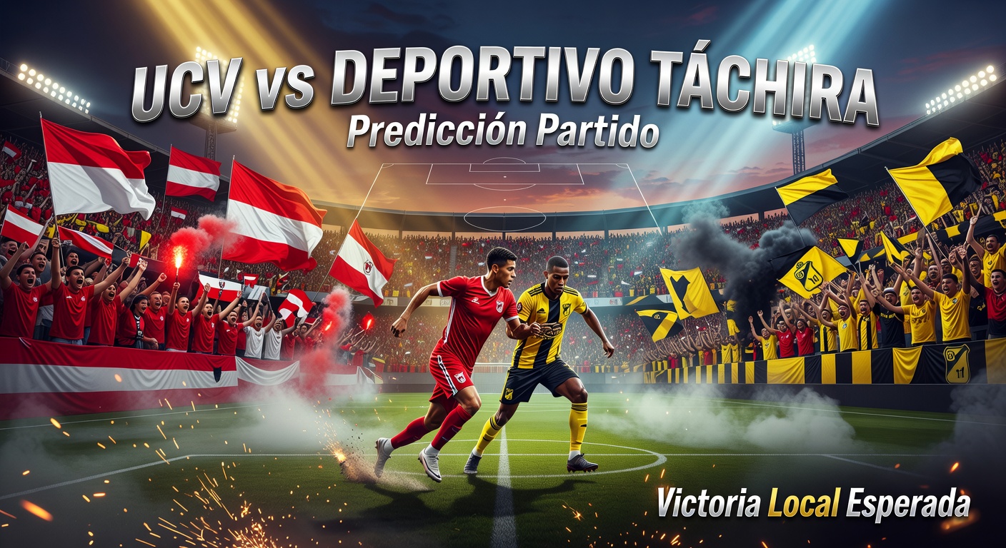 UCV vs Deportivo Tachira FC Pronóstico / Prediction