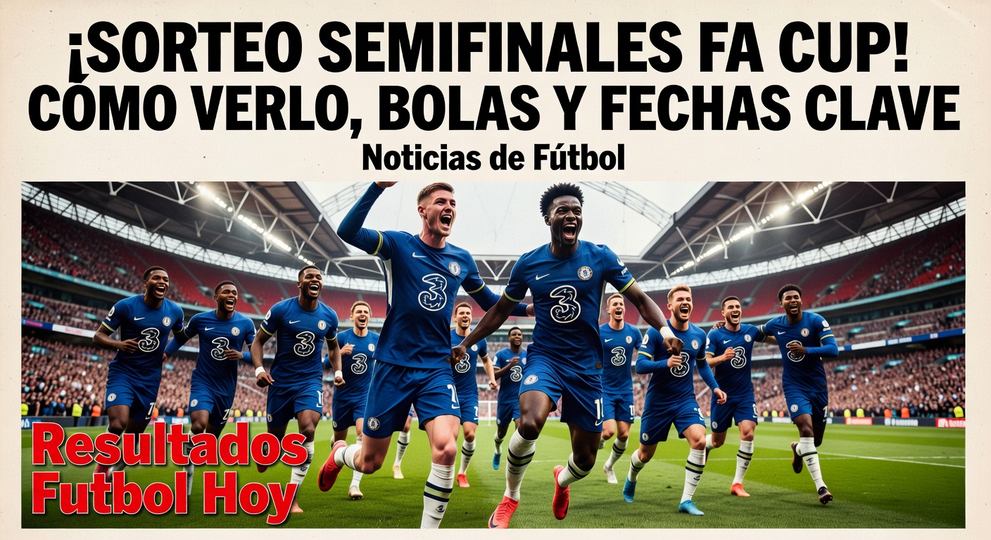 FA Cup Semi-Final Draw Scheduled for April 5 Following West Ham vs Leeds (Facebook, 1 hour ago)