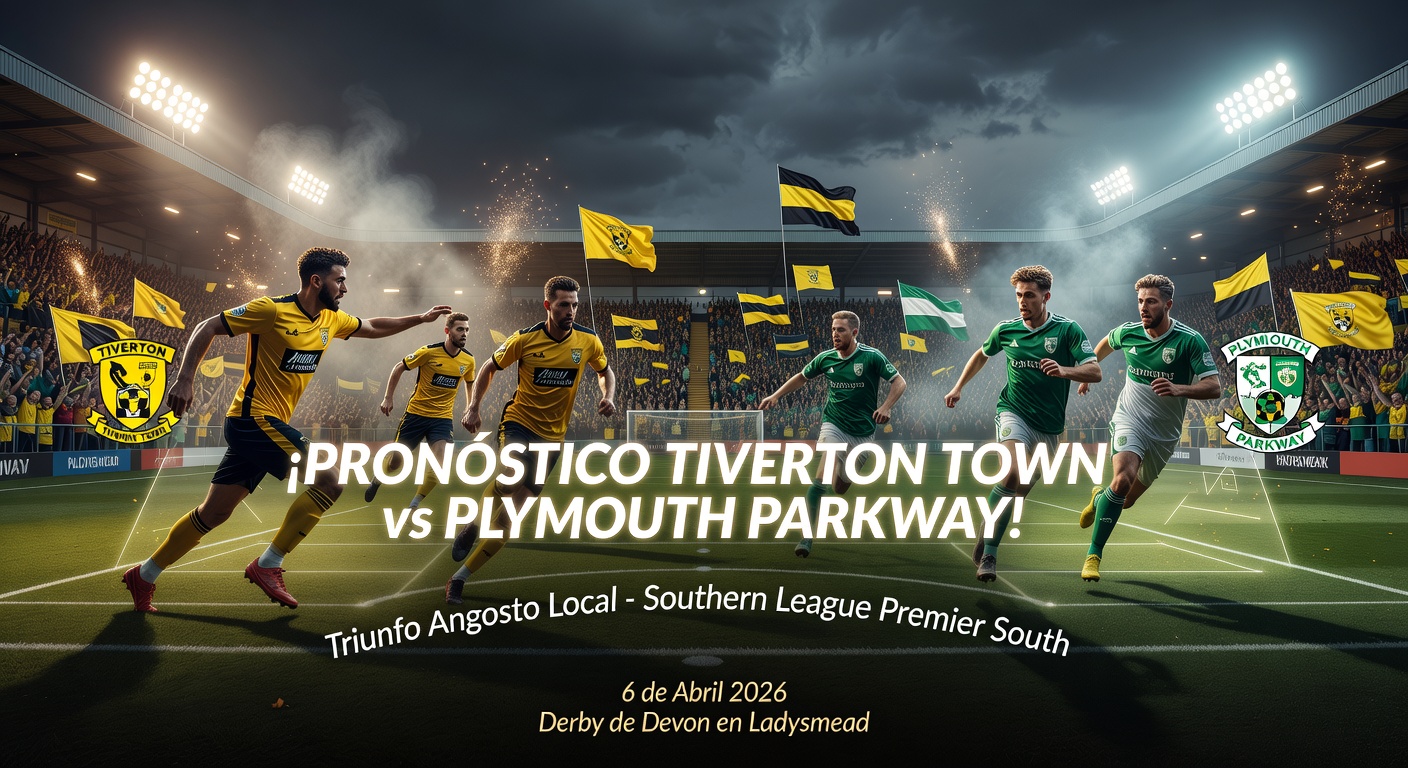 Tiverton Town vs Plymouth Parkway Pronóstico / Prediction