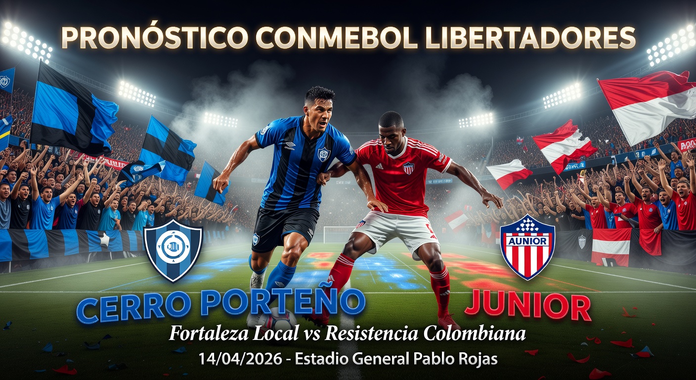 Cerro Porteno vs Junior Pronóstico / Prediction