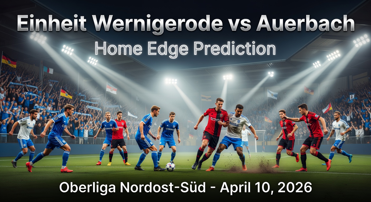 Einheit Wernigerode vs Auerbach Pronóstico / Prediction