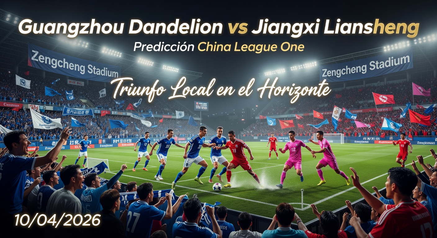 Guangzhou Dandelion vs Jiangxi Liansheng Pronóstico / Prediction