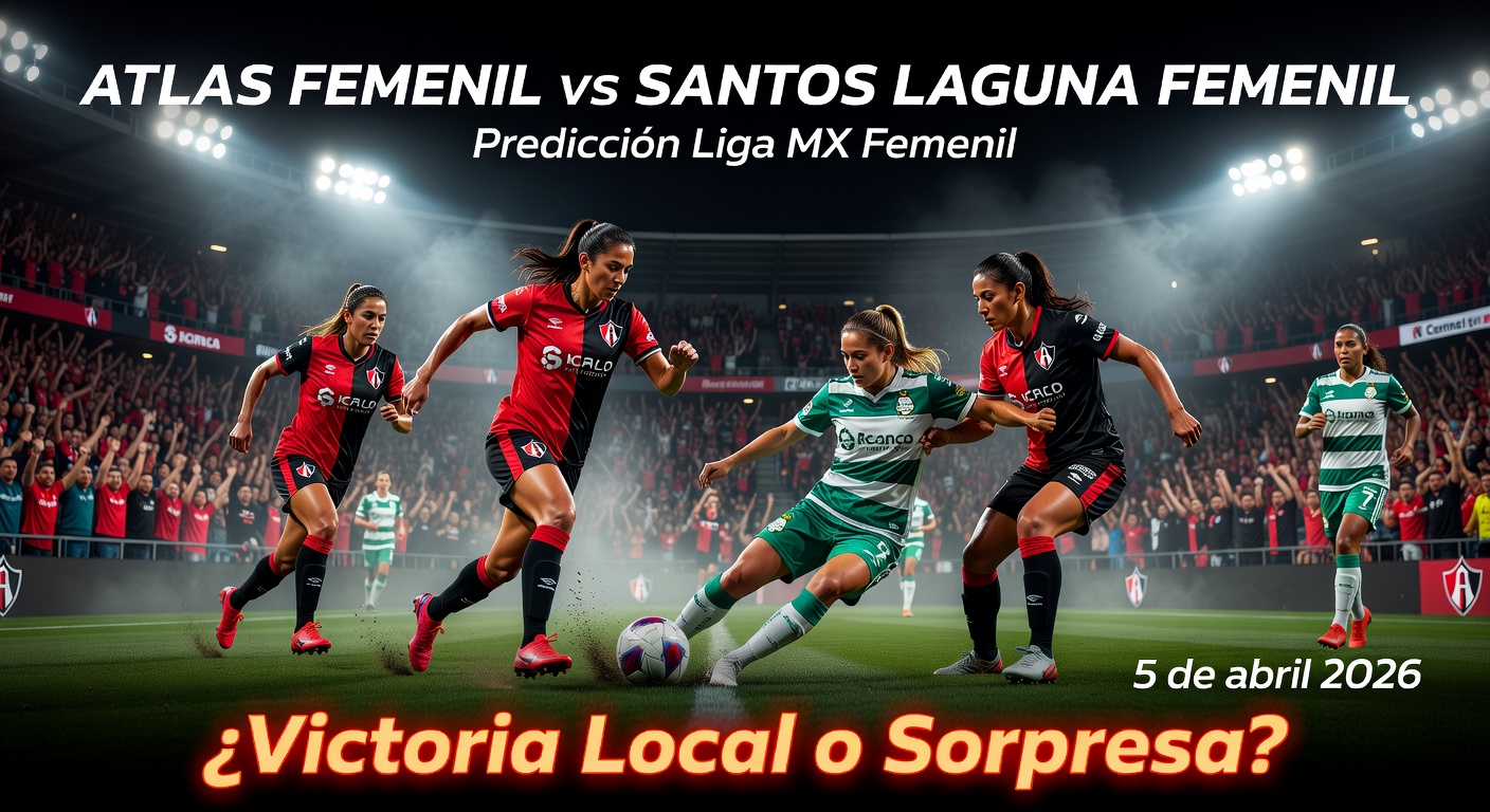 Atlas W vs Santos Laguna W Pronóstico / Prediction