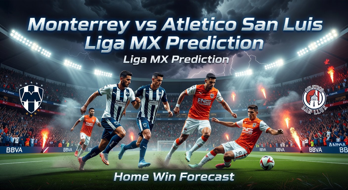 Monterrey vs Atletico San Luis Pronóstico / Prediction