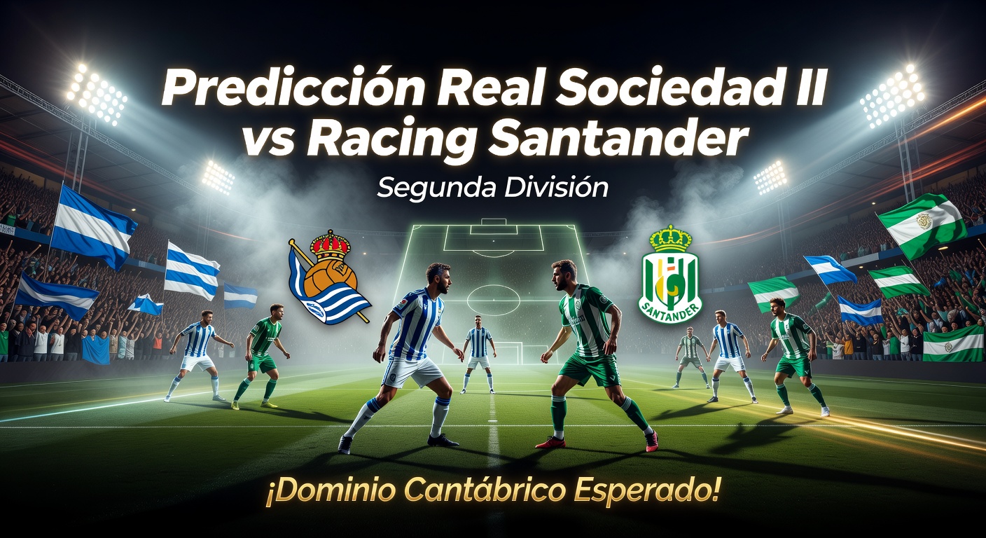 Real Sociedad II vs Racing Santander Pronóstico / Prediction
