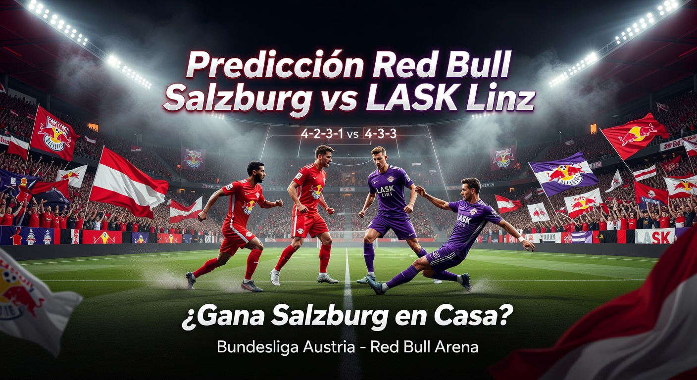 Red Bull Salzburg vs Lask Linz Pronóstico / Prediction