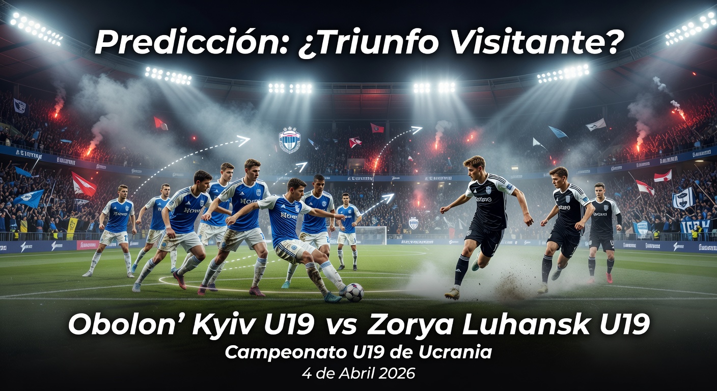 Obolon' Kyiv U19 vs Zorya Luhansk U19 Pronóstico / Prediction