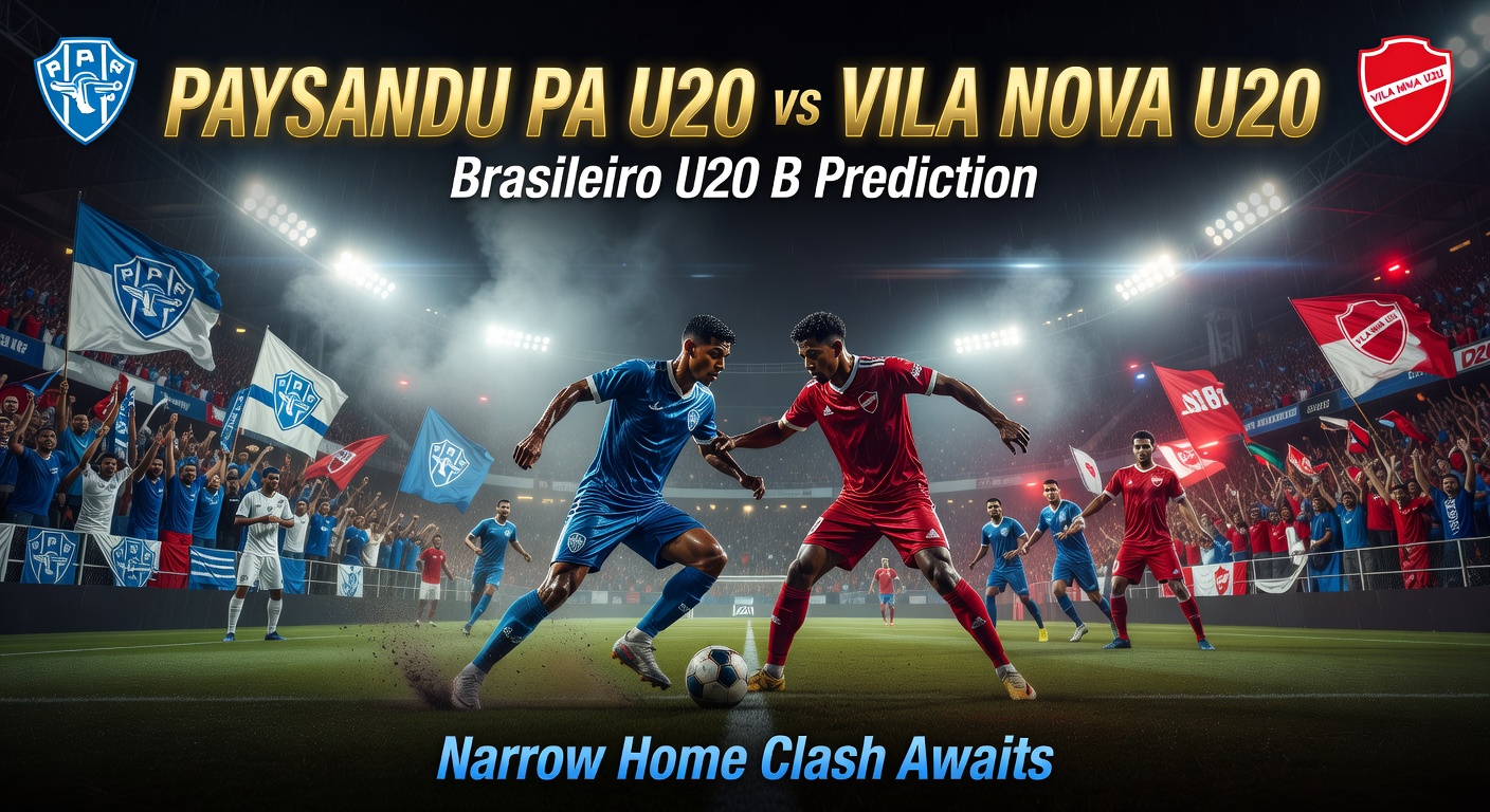 Paysandu PA U20 vs Vila Nova U20 Pronóstico / Prediction