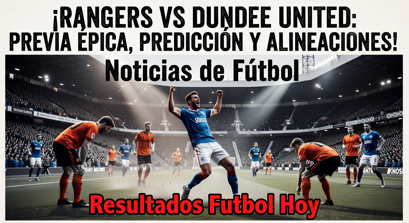 Scottish Premiership busy day: Rangers vs Dundee United at 15:00