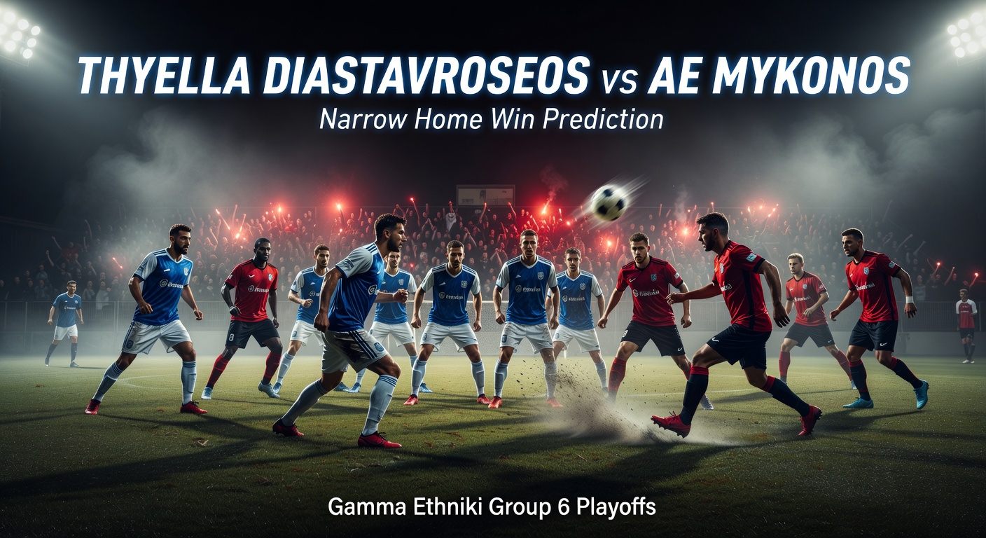 Thyella Diastavroseos vs AE Mykonos Pronóstico / Prediction
