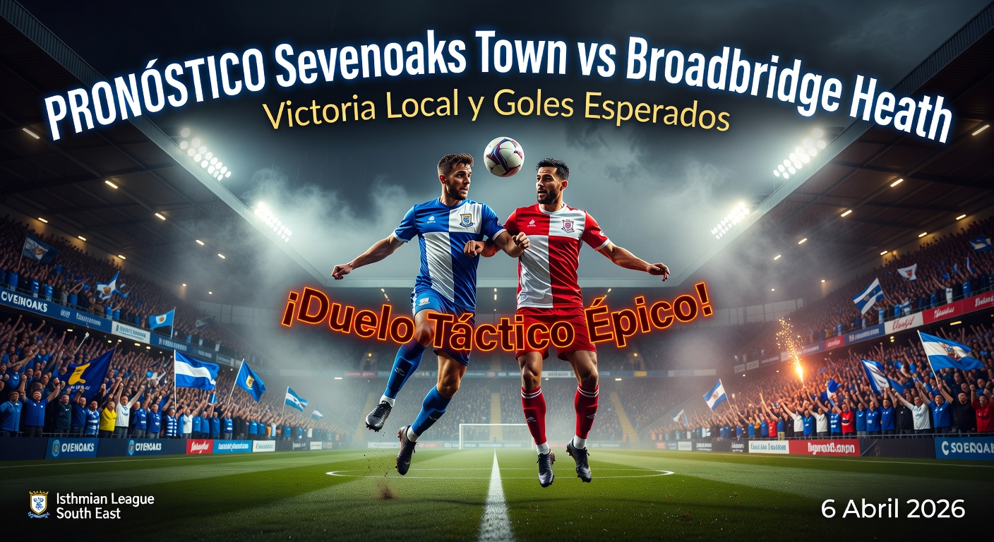 Sevenoaks Town vs Broadbridge Heath Pronóstico / Prediction