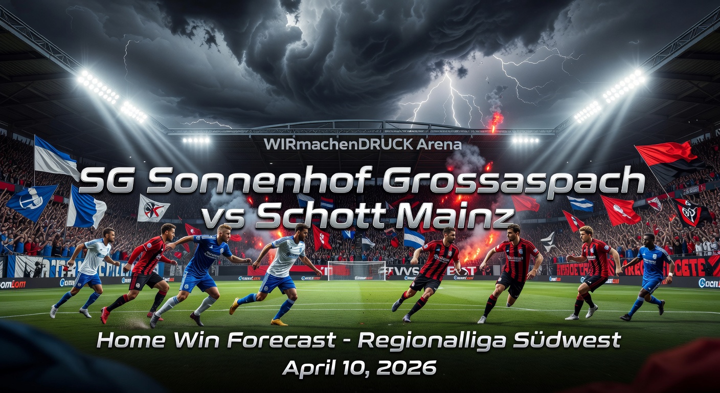 SG Sonnenhof Grossaspach vs Schott Mainz Pronóstico / Prediction