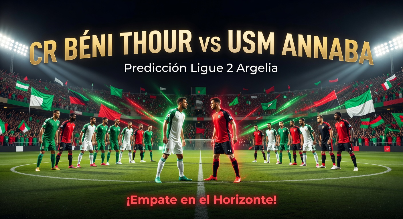 CR Béni Thour vs USM Annaba Pronóstico / Prediction