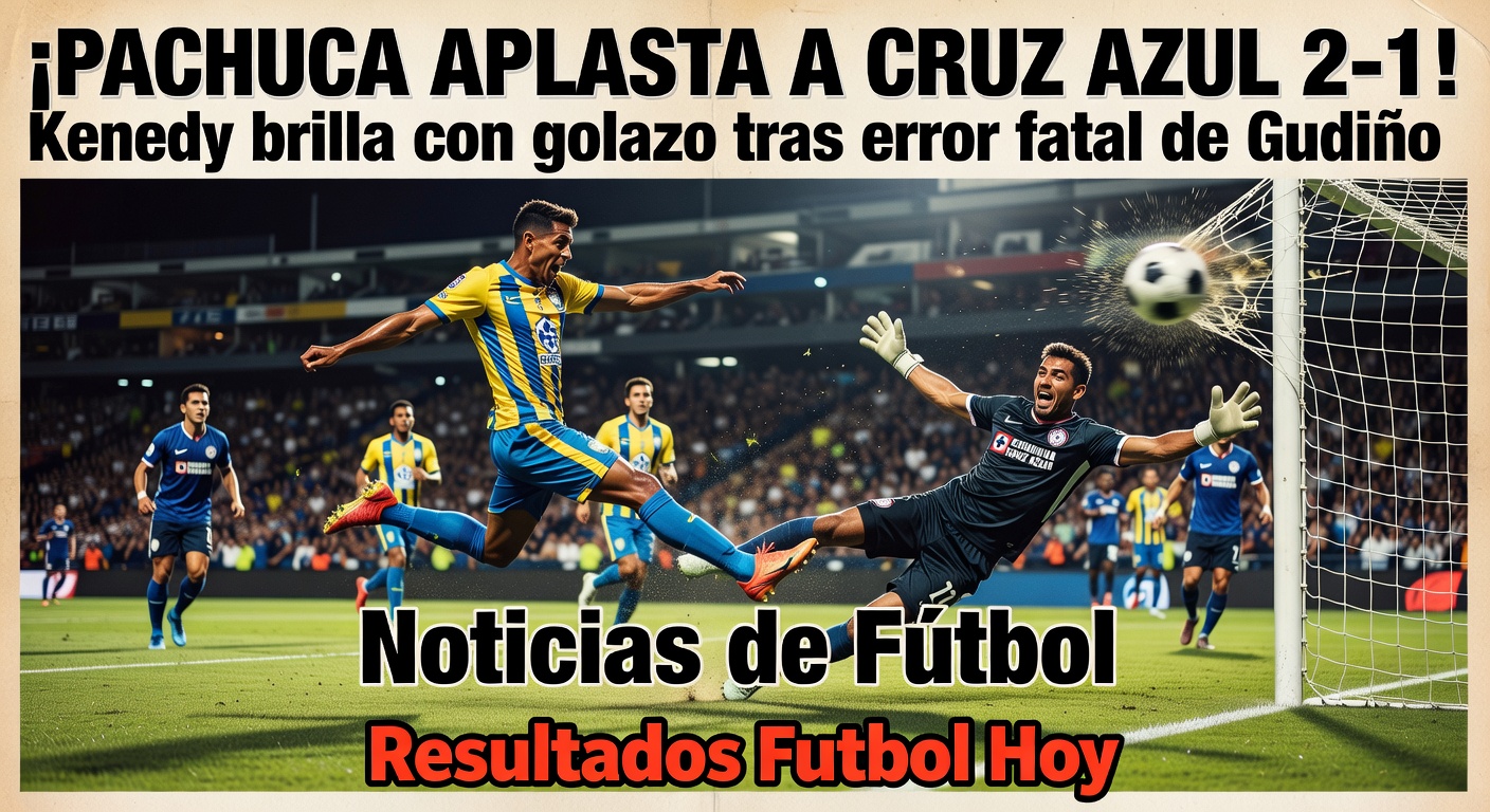 Cruz Azul 1-2 Pachuca in Liga MX Clausura