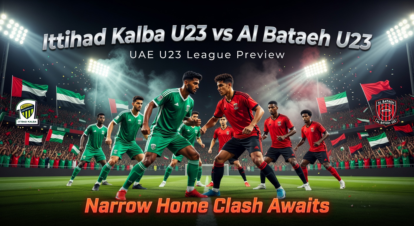 Ittihad Kalba U23 vs Al Bataeh U23 Pronóstico / Prediction