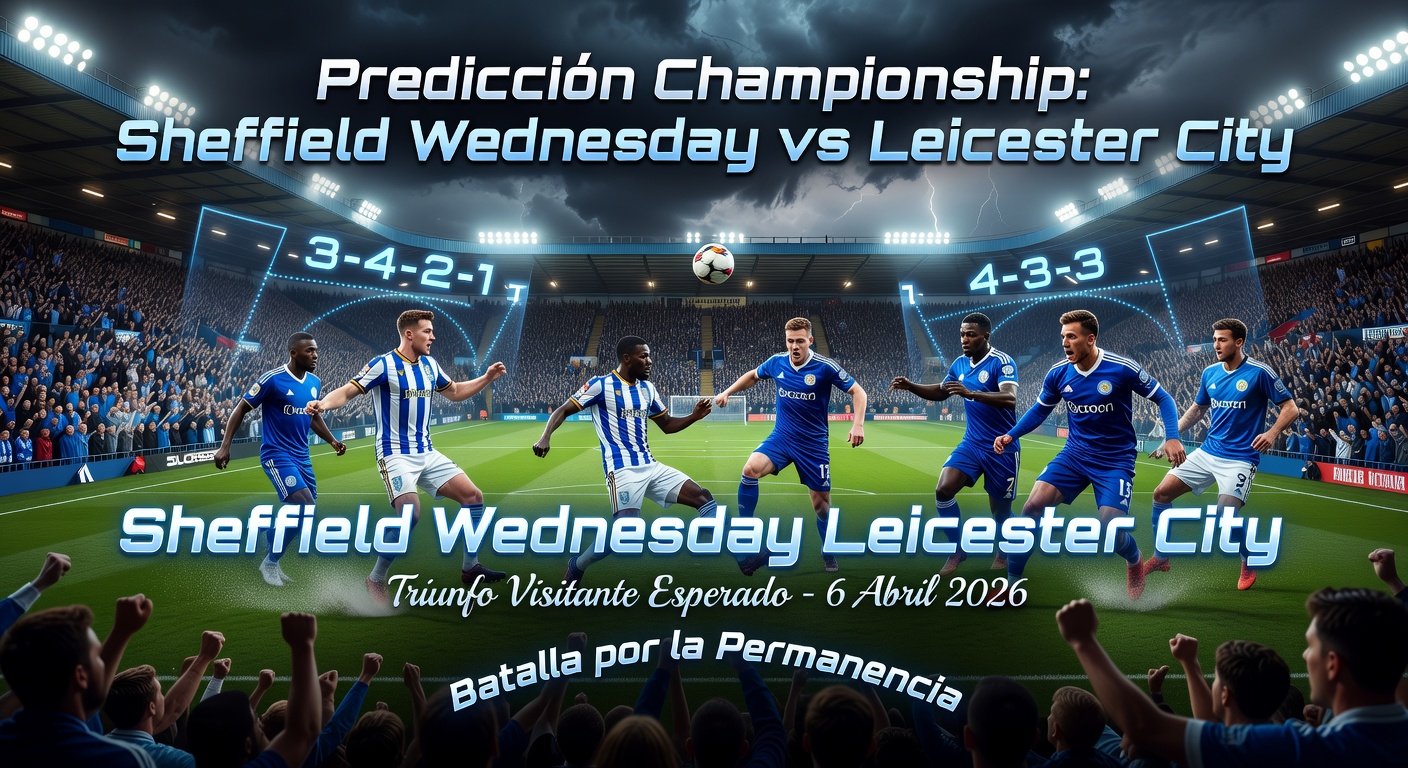 Sheffield Wednesday vs Leicester Pronóstico / Prediction