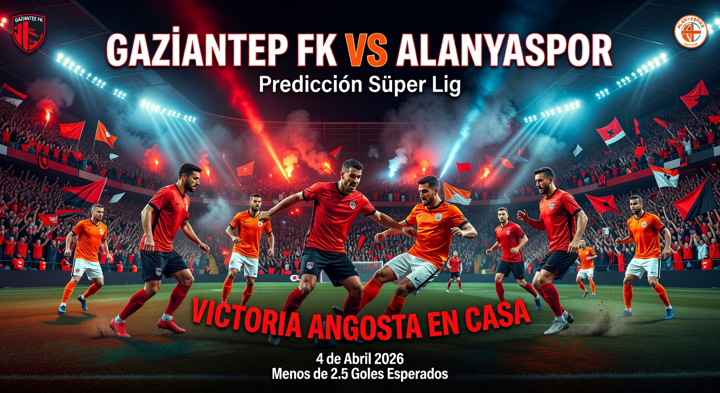 Gaziantep FK vs Alanyaspor Pronóstico / Prediction