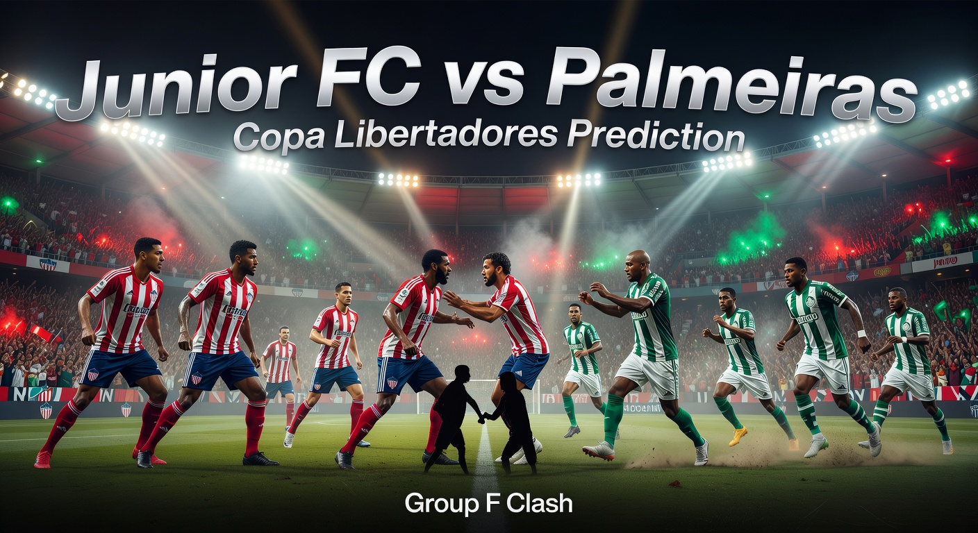 Junior vs Palmeiras Pronóstico / Prediction
