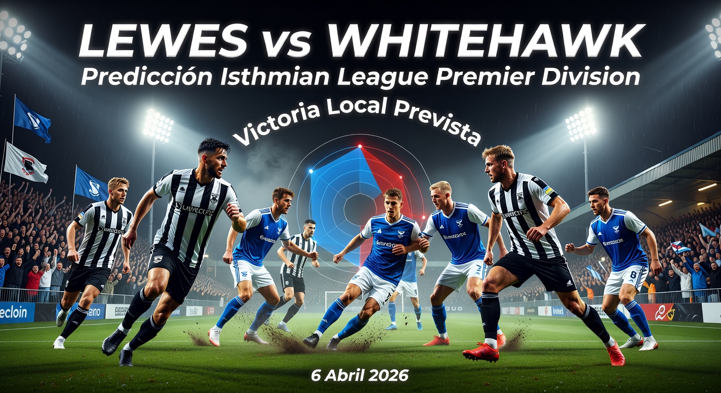 Lewes vs Whitehawk Pronóstico / Prediction